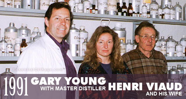 Gary Young meets Master Distiller Henri Viaud