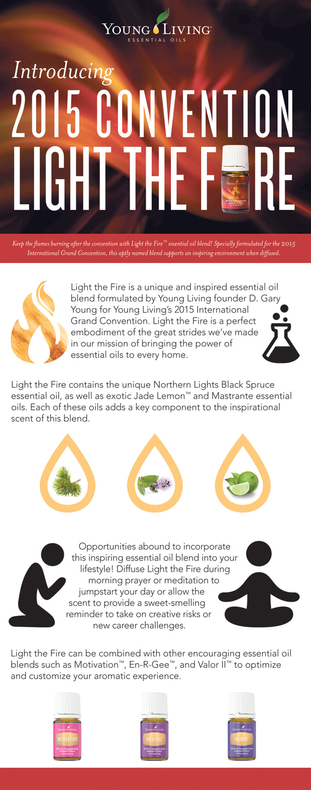 Light the Fire Oil Inforgraphic