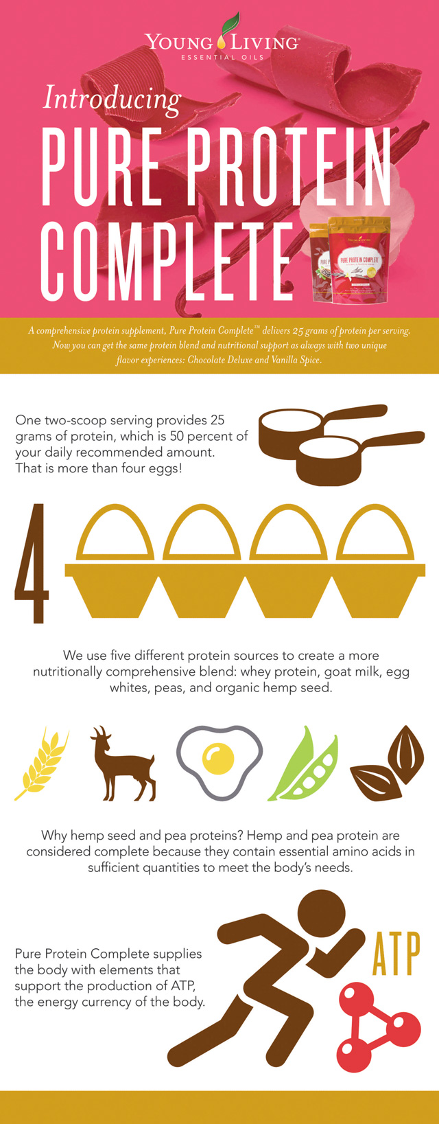 Pure Protein Complete Infographic